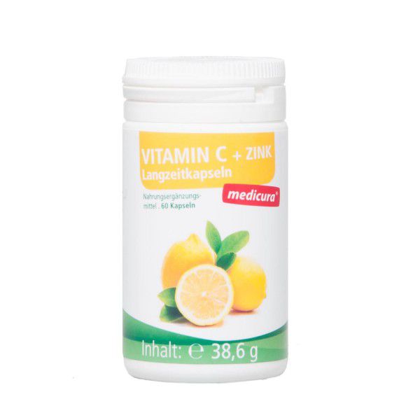 Vitamin C 300 + Zink - 60 Kapseln
