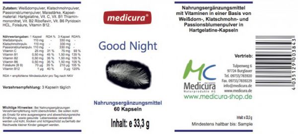 Good Night - 60 Kapseln