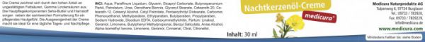 Nachtkerzenöl-Creme - 30 ml