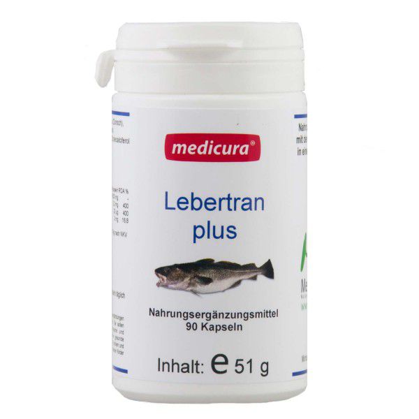 Lebertran Plus - 90 Kapseln