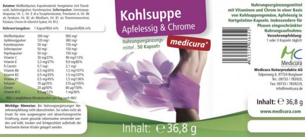 Kohlsuppe - 50 Kapseln